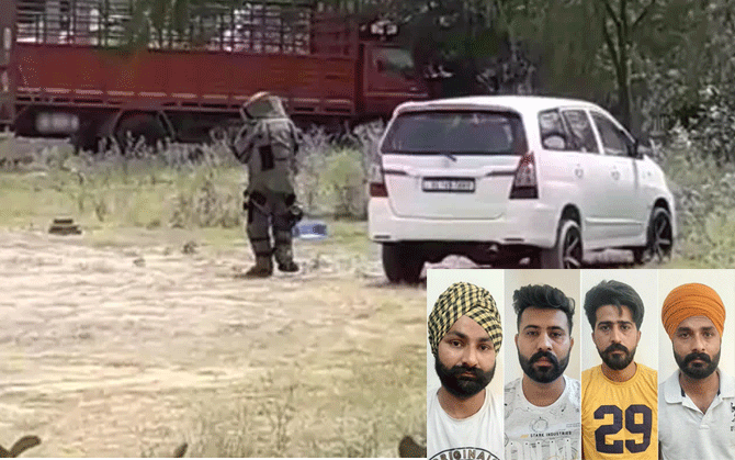 দিল্লিতে নাশকতার ছক ফাঁস, অস্ত্র ও বিস্ফোরক সহ গ্রেফতার ৪ দুষ্কৃতী