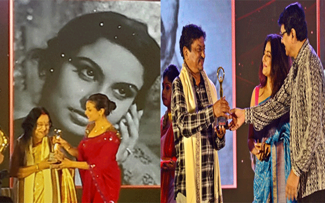 গৌতম-মাধবীকে ‘লাইফ টাইম পুরস্কার’