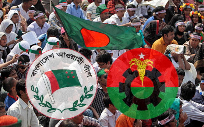 বাংলাদেশে ভোটের একবছর আগেই ভয়ঙ্করের পদধ্বনি। ফরিদপুরে নামছে বিএনপি। প্রতিস্পর্ধার মহাসবাবেশ আওয়ামী লিগের