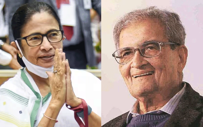 নিঃসংশয়ে  অমর্ত্য: প্রধানমন্ত্রী হওয়ার যোগ্যতা রয়েছে মমতার