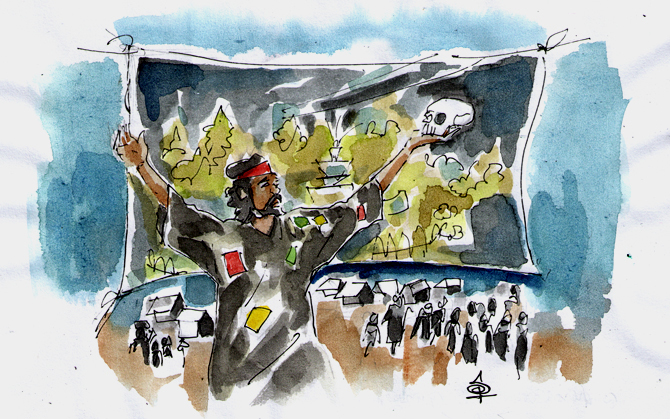 ভেলকিবাজ ফজলু ও জ্ঞানবৃদ্ধ মানুষটা