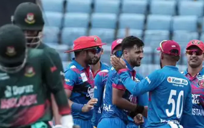 ‌দ্বিতীয় একদিনের ম্যাচে বড়ো ব্যবধানে জয়। বাংলাদেশকে হারিয়ে সিরিজ জিতল আফগানিস্তান