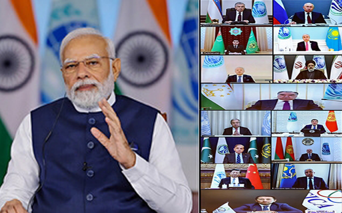 চিনা সড়ক প্রকল্প নিয়ে ভারতের প্রশ্নের মুখে জিনপিং। সন্ত্রাসবাদ ইস্যুতে পাকিস্তানের তীব্র সমালোচনা প্রধানমন্ত্রীর