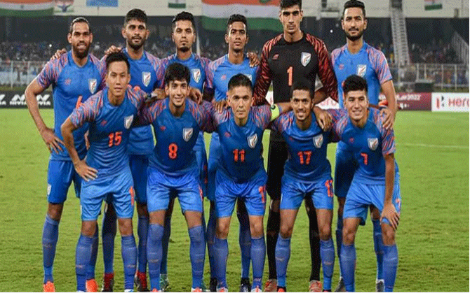 ৫ বছর পর ফিফা র‍্যাঙ্কিং-এ ১০০–র মধ্যে জায়গা করে নিল ভারত