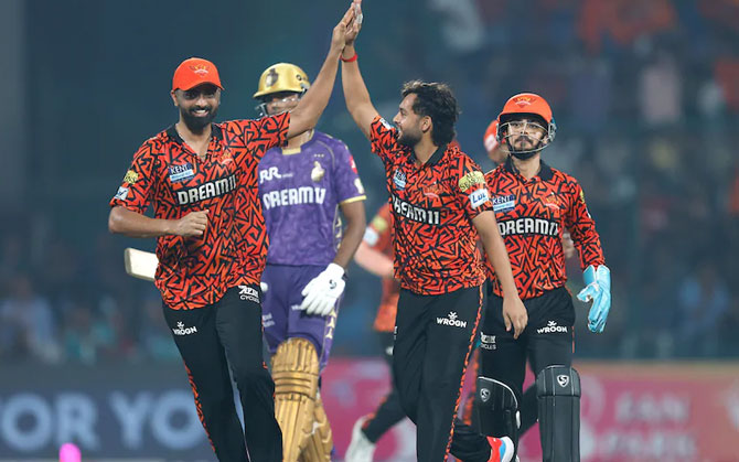 ক্লাসেনের তাণ্ডব, হায়দরাবাদের কাছে ১১০ রানে লজ্জার হার, ৮ নম্বরে শেষ করল নাইট রাইডার্স