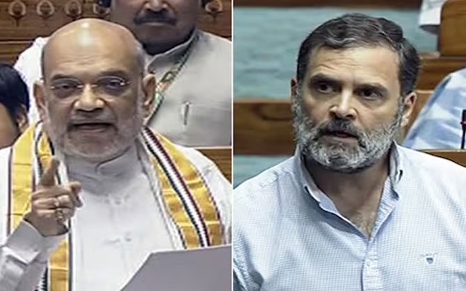 “মনমোহন সিংয়ের অর্ডিন্যান্স ছিঁড়ে ফেলেছিলেন কেন ?”: রাহুল গান্ধিকে বিঁধলেন শাহ