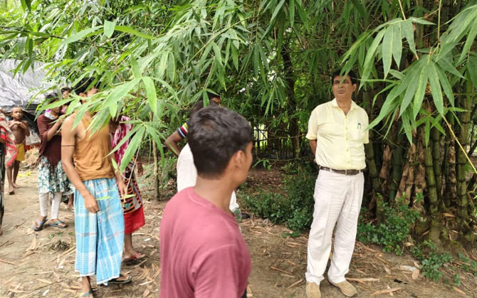 আমার পাড়া আমার সমাধান:‌ বিডিও–‌র সামনে সমস্যা তুলে ধরলেন গ্রামের মানুষ