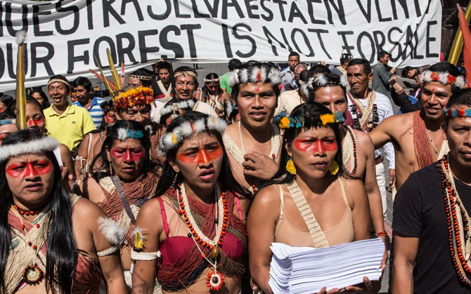 গণভোটের রায় অমান্য করে আমাজনের বুকে তেল-খনন প্রকল্প! ক্ষোভে ফুঁসছে ইকুয়েডরের মূলনিবাসী জনগোষ্ঠী