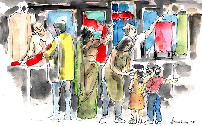 শান্তিপুরী শাড়ি এবং ঈশ্বর সঙ্গ