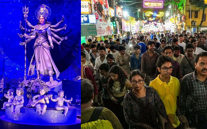 বাংলার দুর্গাপুজোয় ৫০ হাজার কোটি টাকার ব্যবসা