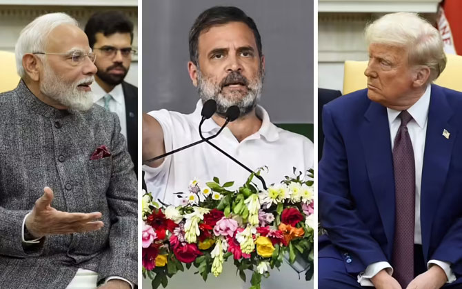 রুশ তেল আমদানি হ্রাস, ভারতের পদক্ষেপে নিজের সাফল্য দেখছেন ট্রাম্প। মোদির সমালোচনায় সরব রাহুল