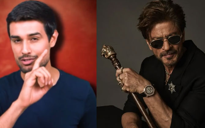 সম্পদ তালিকায় দেশের প্রথম দশে কিং, তবুও কেন ক্ষতিকর পণ্যের প্রচারমুখ ? শাহরুখকে খোঁচা ইউটিউবার রাঠীর