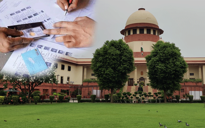 ‘নাগরিকদের ভোটাধিকার কেড়ে নেওয়া যাবে না’— ‘এসআইআর’ মামলায় তাৎপর্যপূর্ণ মন্তব্য সুপ্রিম কোর্টের। পরবর্তী শুনানি ১৩ এপ্রিল