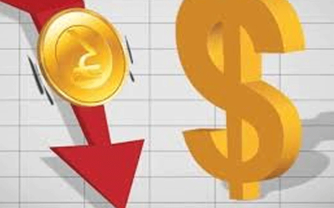 টাকার দামের ঐতিহাসিক পতন। ৯৩ ছুঁল ডলারের বিপরীতে, উদ্বেগে দেশের অর্থনীতি