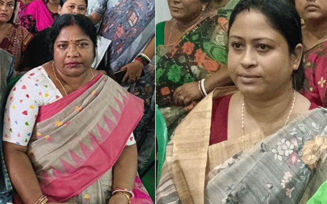 সন্দেশখালিতে গ্রেফতার ২ তৃণমূল নেত্রী
