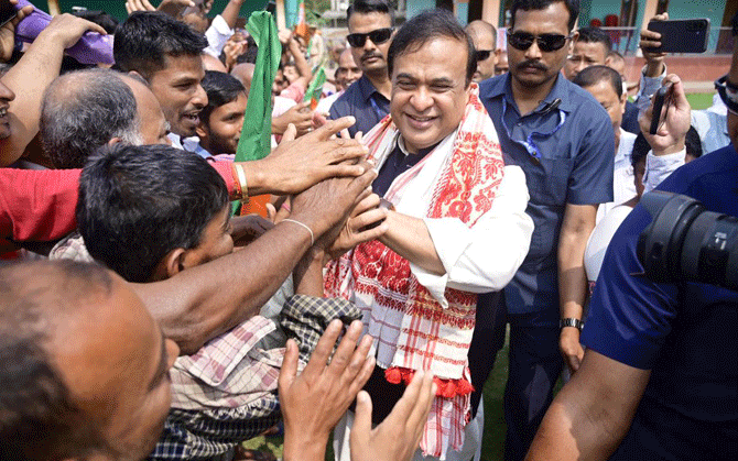 ভোটের অঙ্কে সামান্য বদলেই অসমে ২২টি আসন বেশি, এনডিএ-র ঐতিহাসিক ১০২