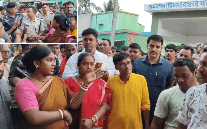 হিঙ্গলগঞ্জে পূর্ত দফতরের জমিতে অবৈধ নির্মান, তৃণমূল নেতার বিরুদ্ধে সরব বিজেপি বিধায়ক