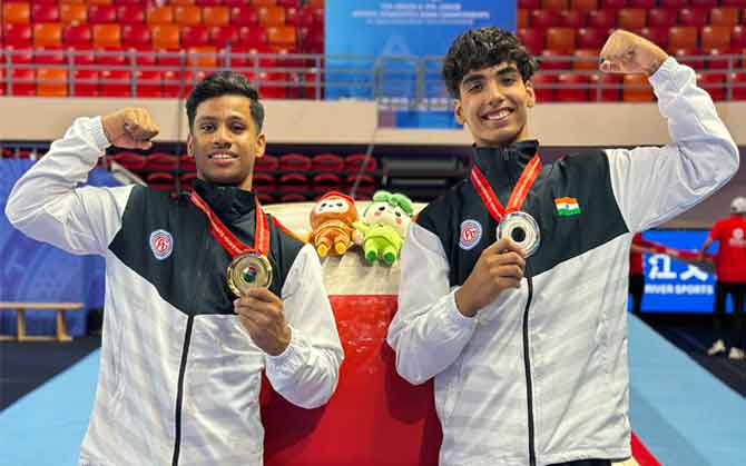 এশিয়ান আর্টিস্টিক জিমন্যাস্টিকস চ্যাম্পিয়নশিপে ভারতের তিন পদক, ইতিহাস হর্ষিত–অক্ষতর