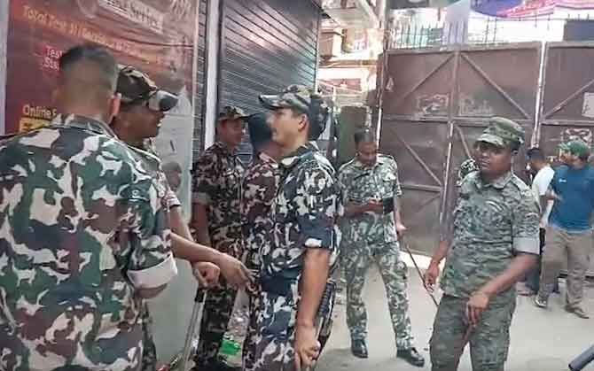 পাটনায় কোচিং সেন্টারে হামলা, গুলি চালানোর অভিযোগ। আহত নিরাপত্তারক্ষী