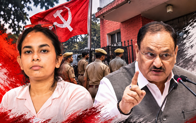 দিল্লিতে সিপিএমের কেন্দ্রীয় দফতর থেকে ঐশী ঘোষকে গ্রেফতারের চেষ্টা! ‘স্বাভাবিক আইনি প্রক্রিয়া’ মন্তব্য জে.পি. নাড্ডার