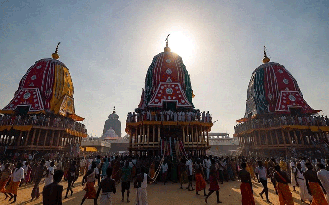 রথযাত্রায় শুভেচ্ছা বার্তা প্রধানমন্ত্রী, মুখ্যমন্ত্রীর
