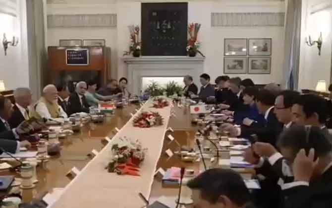 ভারত-জাপ সম্পর্ক : মোদি-সানায়ে দ্বিপাক্ষিক বৈঠক