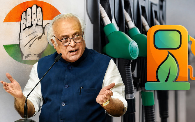 পরিবেশ রক্ষা নয়, ই-২০ জ্বালানি চালুর উদ্দেশ্য ভিন্ন : কেন্দ্রকে নিশানা কংগ্রেসের