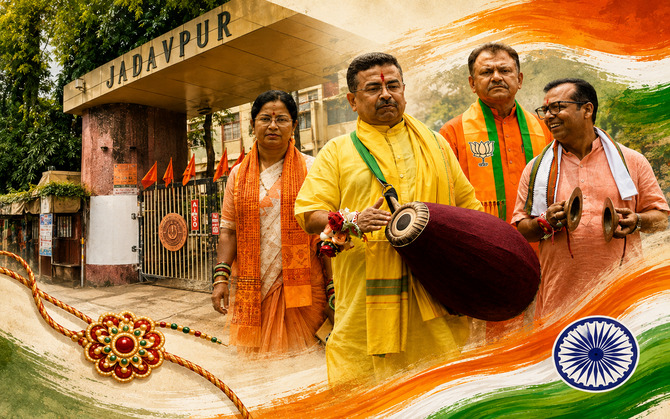 যাদবপুরকে কড়া বার্তা দিতে, রাখির দিনে মুখ্যমন্ত্রীর কর্মসূচি ! বন্ধ বিশ্ববিদ্যালয়ে চার গেট