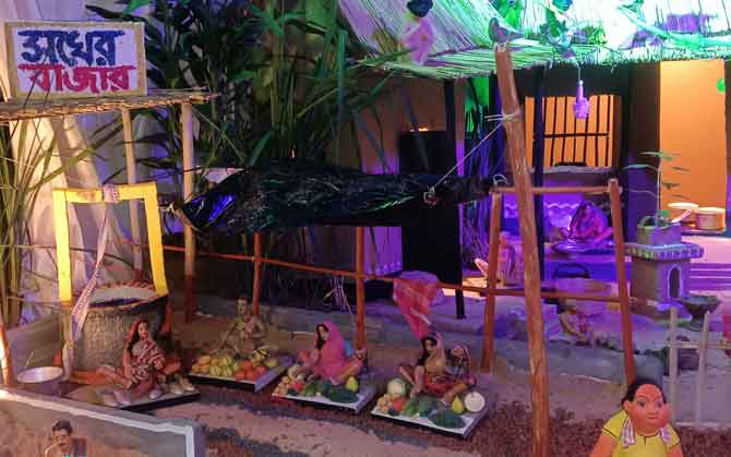 কালনায় পুুতুল হাট