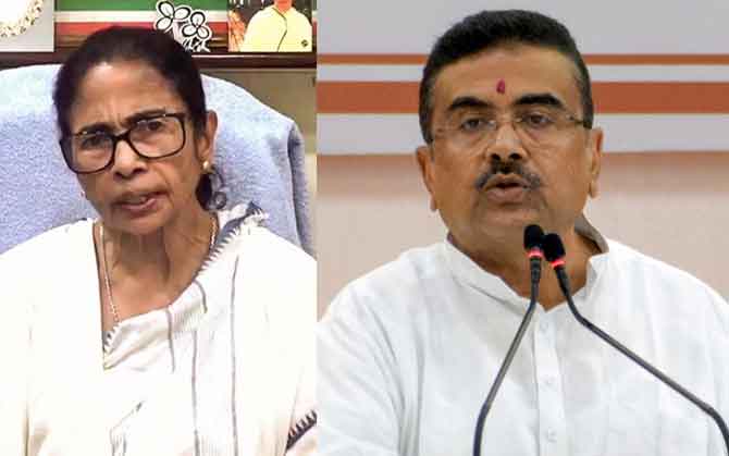 হাইকোর্টের নির্দেশ অমান্যের অভিযোগ, মমতার বিরুদ্ধে এফআইআরের নির্দেশ শুভেন্দুর