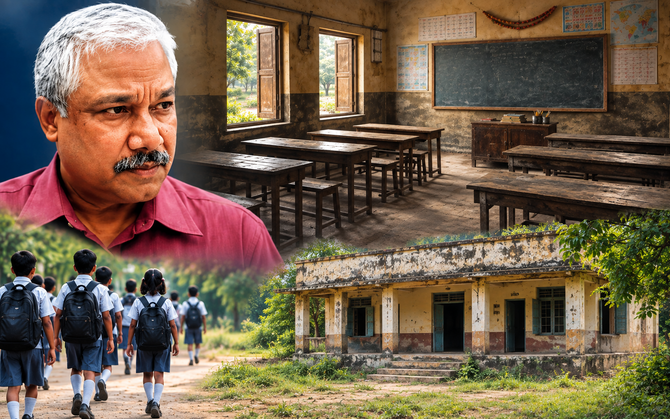 পড়ুয়ার অভাবে বন্ধের পথে পশ্চিমবঙ্গের ৯৩৩ স্কুল ? সম্পত্তির বিকল্প ব্যবহারের জন্য কমিটি গঠন
