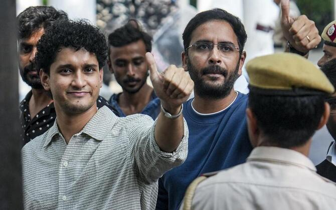 অনুমতি ছাড়াই যন্তরমন্তরে প্রবেশ, ‘সিজেপি’ নেতা আশুতোষ-সৌরভের ৫ দিনের জেল হেফাজত