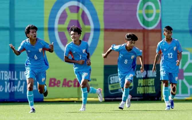 অনূর্ধ্ব ১৫ ফিফা বিশ্বকাপে ভারতের কাছে পরাস্ত ক্যামেরুন